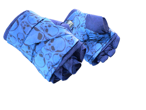 ★ Hand Wraps | Cobalt Skulls Field-Tested