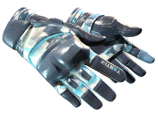 ★ Moto Gloves | Cool Mint Battle-Scarred