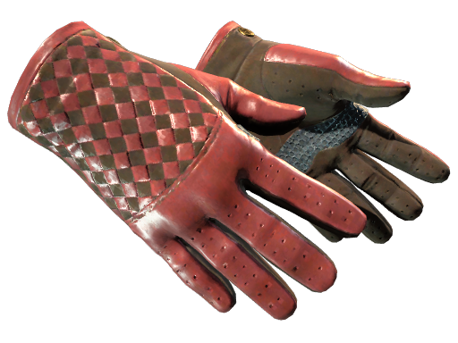 ★ Driver Gloves | Crimson Weave Battle-Scarred