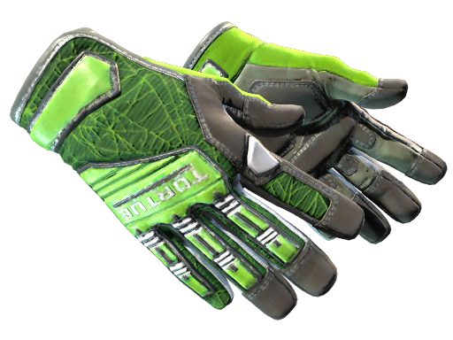 ★ Specialist Gloves | Emerald Web Battle-Scarred