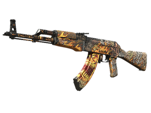 AK-47 | Searing Rage Field-Tested