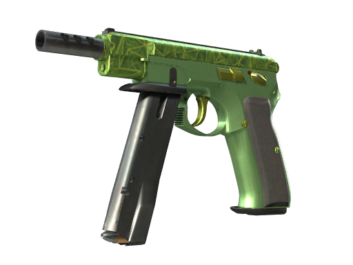 CZ75-Auto | Emerald Quartz Field-Tested