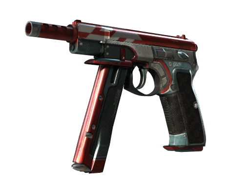 CZ75-Auto | Red Astor Field-Tested