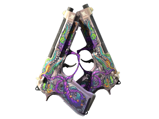 Dual Berettas | Flora Carnivora Battle-Scarred