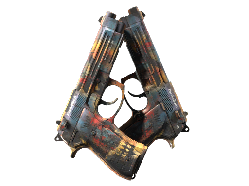 Dual Berettas | Hideout Field-Tested
