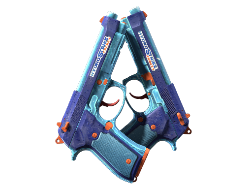 Dual Berettas | Hydro Strike Field-Tested