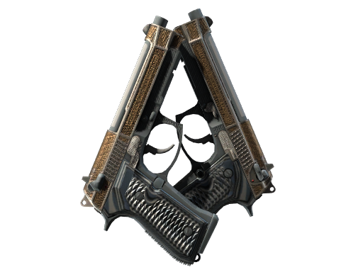 Dual Berettas | Tread Battle-Scarred