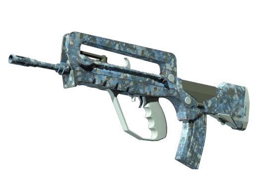 FAMAS | Cyanospatter Field-Tested