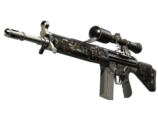 G3SG1 | Digital Mesh Battle-Scarred