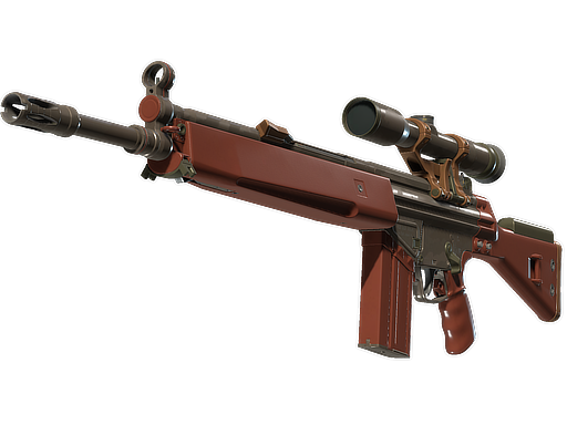 G3SG1 | Red Jasper Field-Tested
