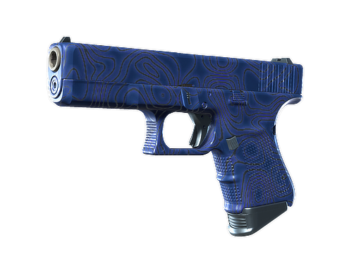 Glock-18 | Ocean Topo Field-Tested