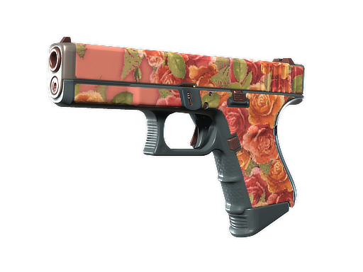 Glock-18 | Coral Bloom Battle-Scarred