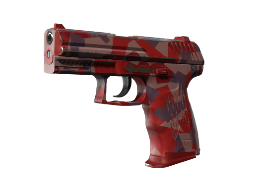 P2000 | Red FragCam Battle-Scarred