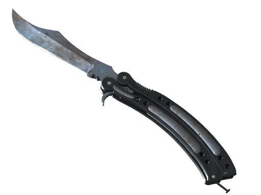 ★ Butterfly Knife | Rust Coat Battle-Scarred