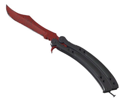★ Butterfly Knife | Crimson Web Field-Tested