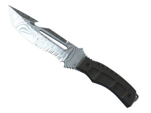 ★ Survival Knife | Damascus Steel Field-Tested