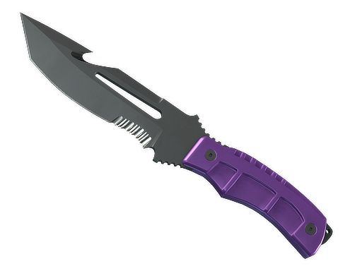 ★ Survival Knife | Ultraviolet Battle-Scarred