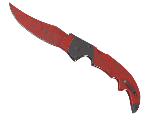 ★ Falchion Knife | Crimson Web Field-Tested