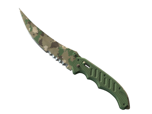 ★ Flip Knife | Forest DDPAT Battle-Scarred