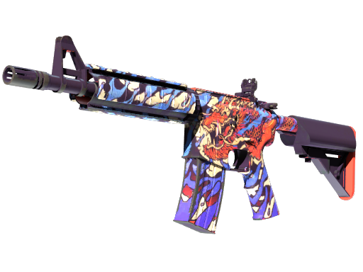 M4A4 | 龍王 (Dragon King) Field-Tested