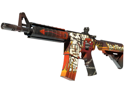 M4A4 | Hellfire Field-Tested