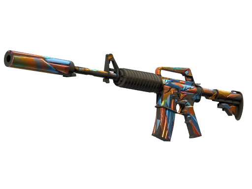 M4A1-S | Leaded Glass Battle-Scarred