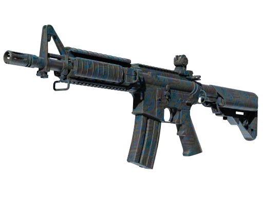 M4A4 | Dark Blossom Battle-Scarred