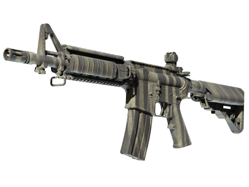 M4A4 | Faded Zebra Battle-Scarred