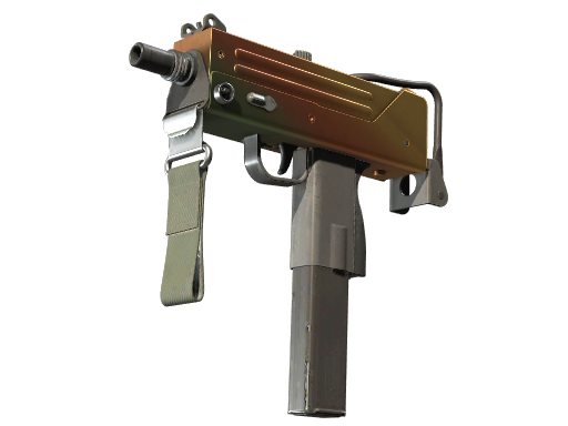 MAC-10 | Amber Fade Field-Tested