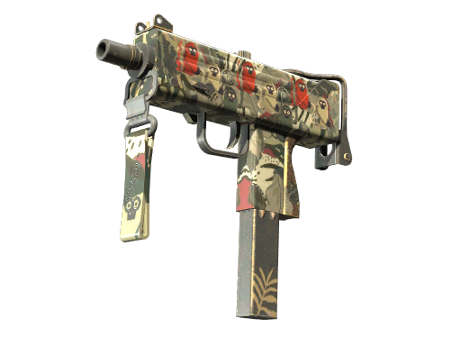MAC-10 | Monkeyflage Field-Tested