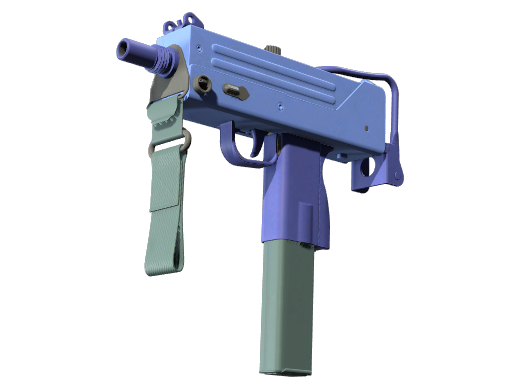 MAC-10 | Indigo Battle-Scarred