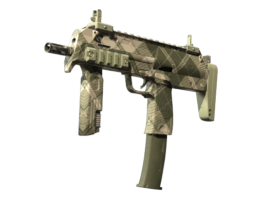 MP7 | Olive Plaid Battle-Scarred