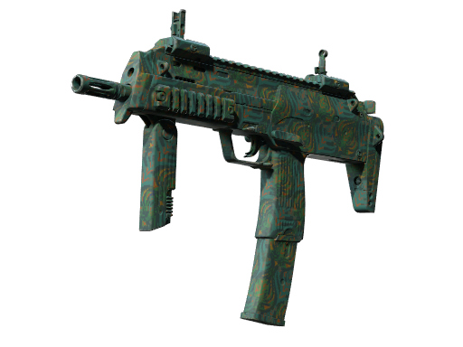 MP7 | Teal Blossom Field-Tested