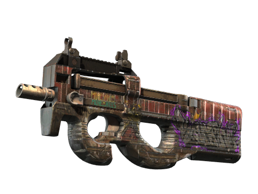 P90 | Freight Battle-Scarred