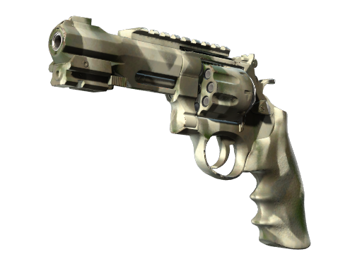 R8 Revolver | Bone Mask Battle-Scarred