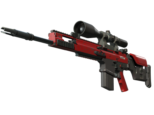 SCAR-20 | Crimson Web Field-Tested