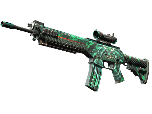SG 553 | Dragon Tech Field-Tested