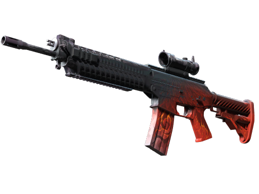 SG 553 | Darkwing Field-Tested