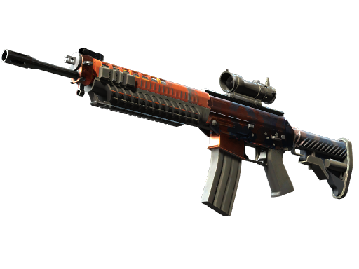 SG 553 | Danger Close Field-Tested