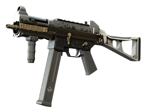UMP-45 | Gold Bismuth Battle-Scarred