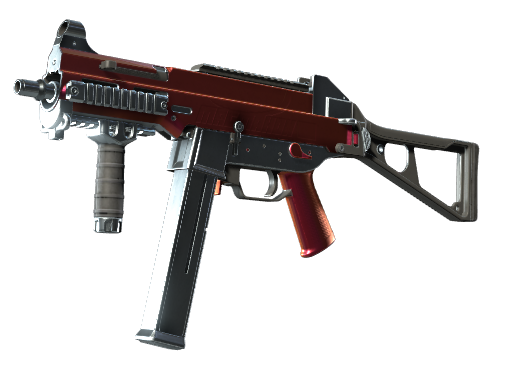 UMP-45 | Crimson Foil Field-Tested