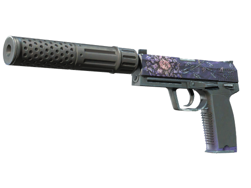 USP-S | Black Lotus Battle-Scarred