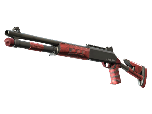 XM1014 | Red Leather Field-Tested