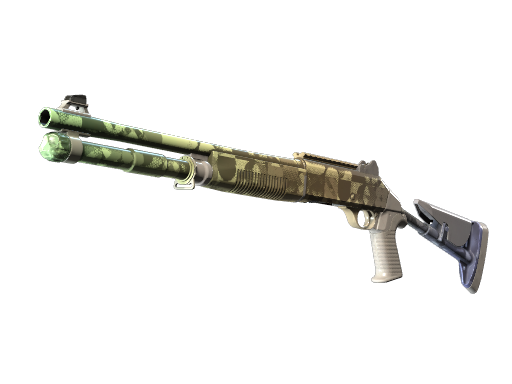 XM1014 | Halftone Shift Battle-Scarred