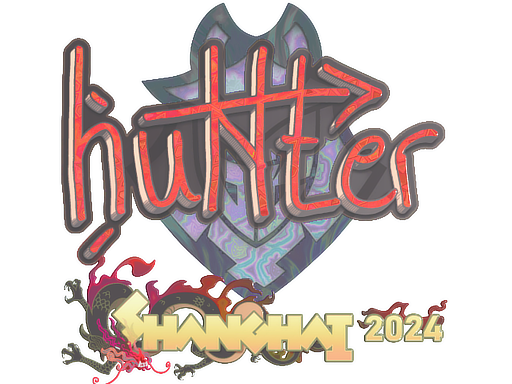 Sticker | huNter- (Holo) | Shanghai 2024