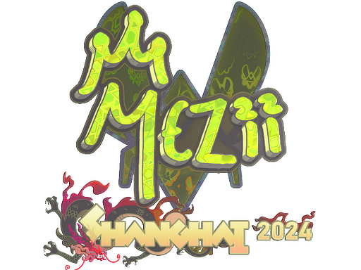Sticker | mezii (Holo) | Shanghai 2024