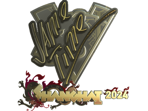 Sticker | Jame (Gold) | Shanghai 2024