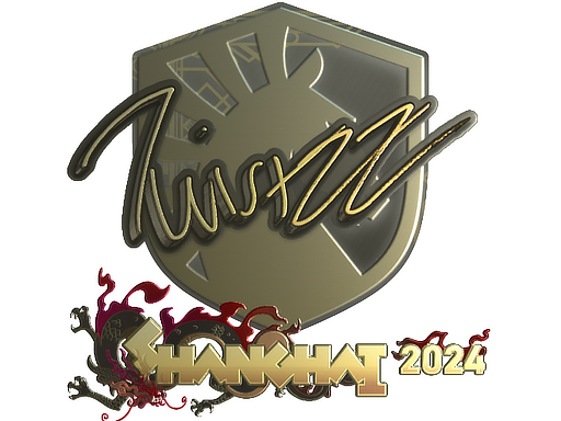 Sticker | Twistzz (Gold) | Shanghai 2024