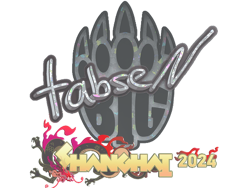 Sticker | tabseN (Glitter) | Shanghai 2024