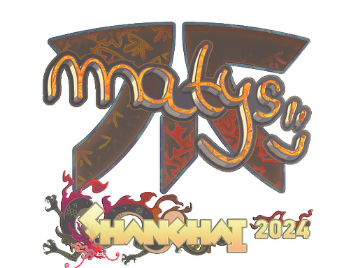 Sticker | MATYS (Holo) | Shanghai 2024